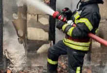 Incendiu la o casă din Logrești