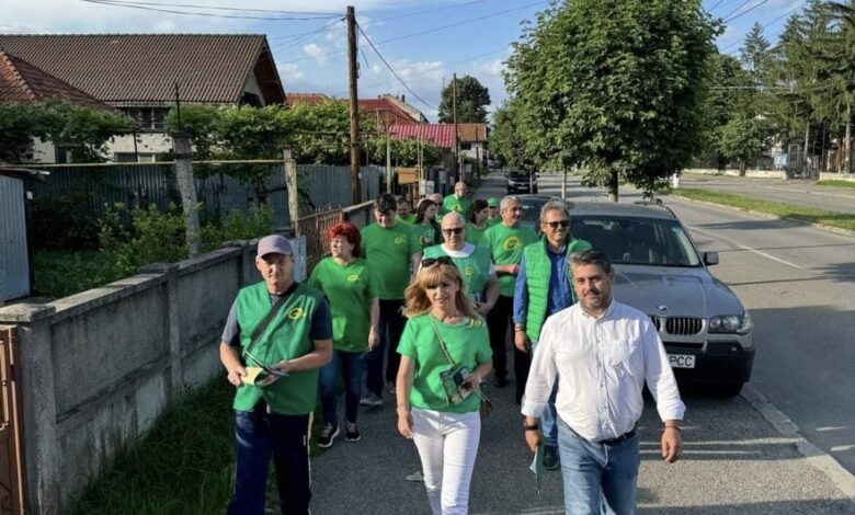 Partidul Verde, discuții cu târgujienii