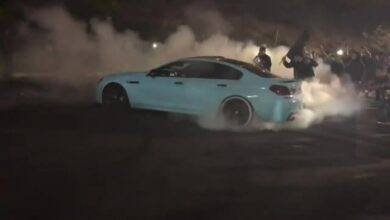 Lăsat fără permis după ce a făcut drifturi