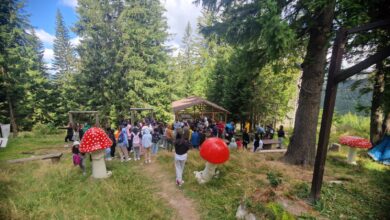 Jandarmii montani din Rânca, la întâlnire cu tinerii